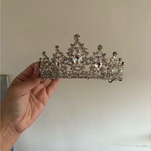 Elegant Silver Tiara